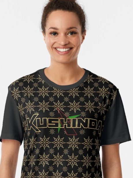 Kushinda USA Gold Star Tee